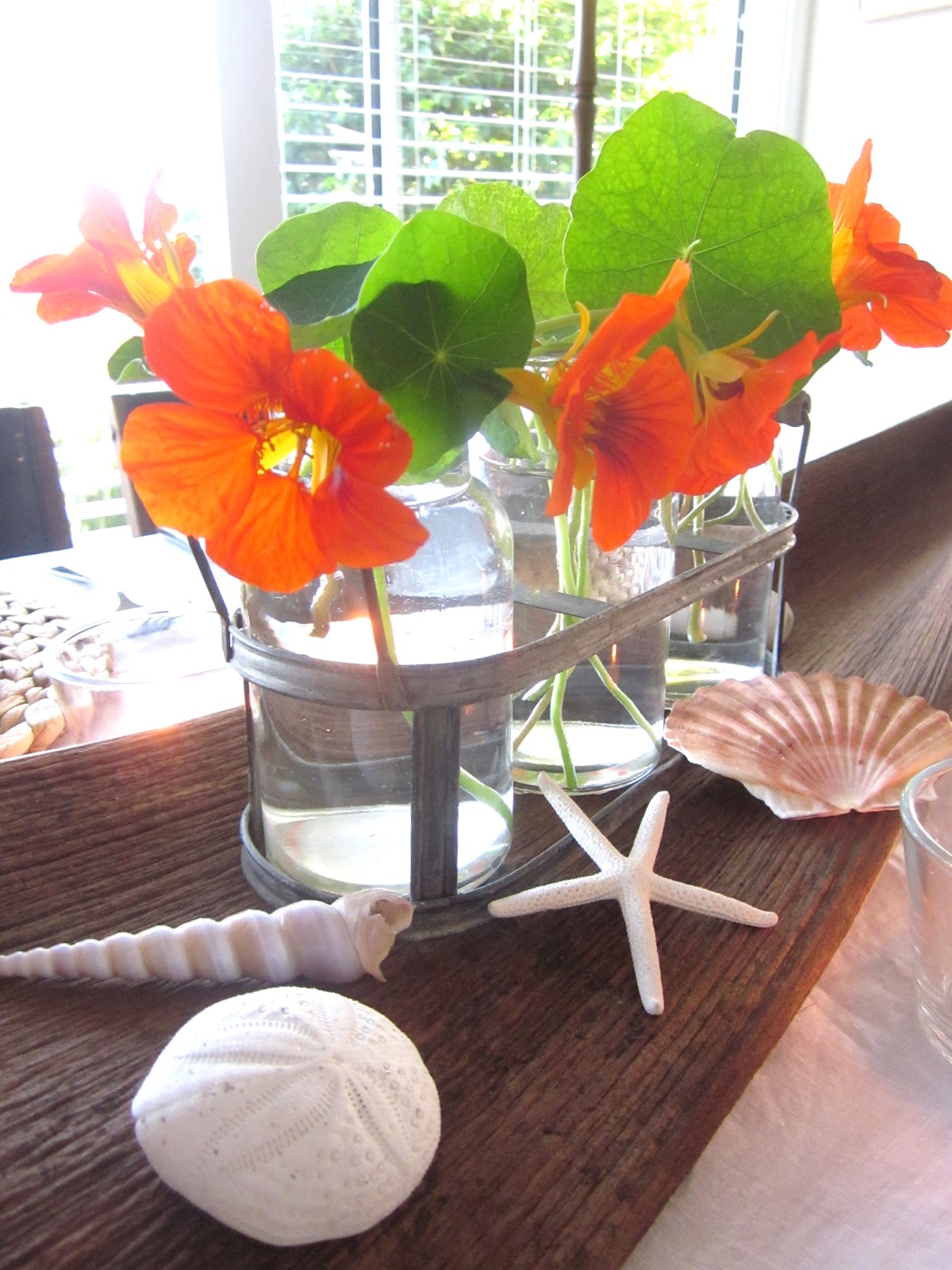Beach House Decor, A Pretty Tropical Table Desire Empire