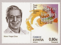 Mario Vargas Llosa (1936) Sello de España