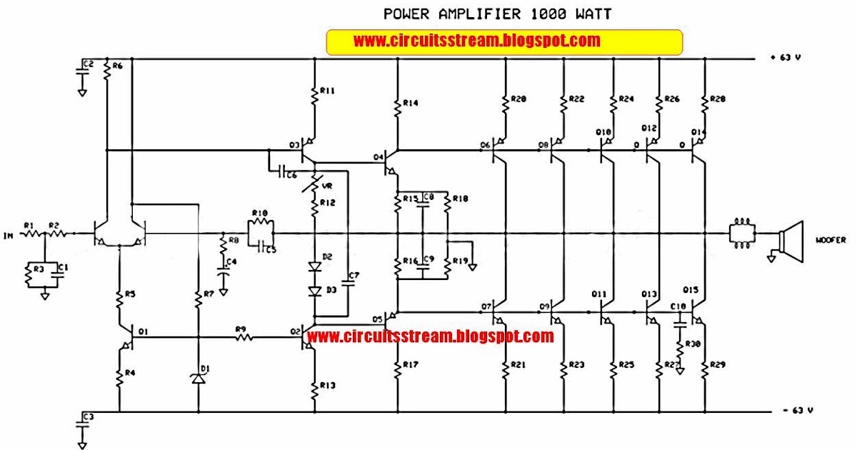 make a circuit diagram build a 1000w power lifier circuit diagram circuit make a circuit diagram build a 1000w power lifier circuit diagram circuit