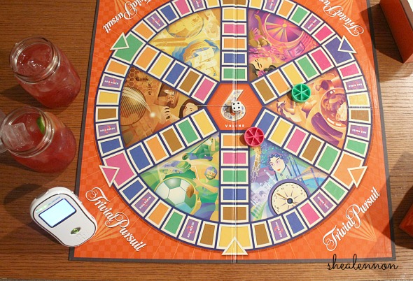 We Chose To Make A Pomegranate Cider Spritzer From Couple Cooks And Sipped It While Playing My Favorite Board Game Trivial Pursuit We Chose To Make A Pomegranate Cider Spritzer From Couple Cooks And Sipped It While Playing My Favorite Board Game Trivial Pursuit