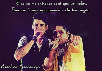Imagens com Trechos de musica Sertaneja #2
