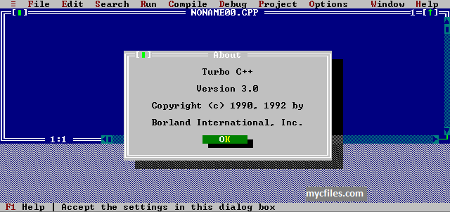 turbo c software  for windows 7 32-bit