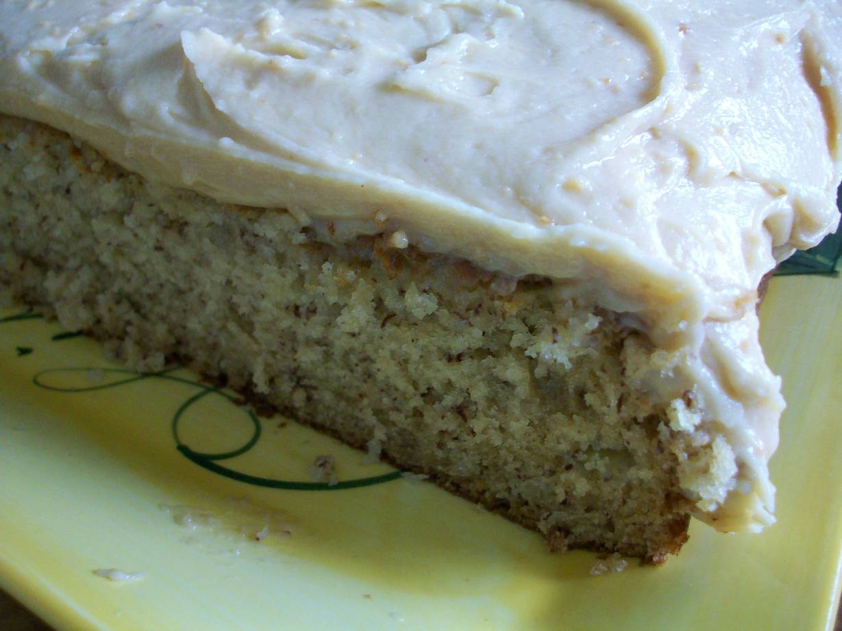 365 DAYS OF PINTEREST CREATIONS day 227 banana cake with peanut