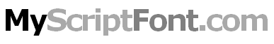 myscriptfont 