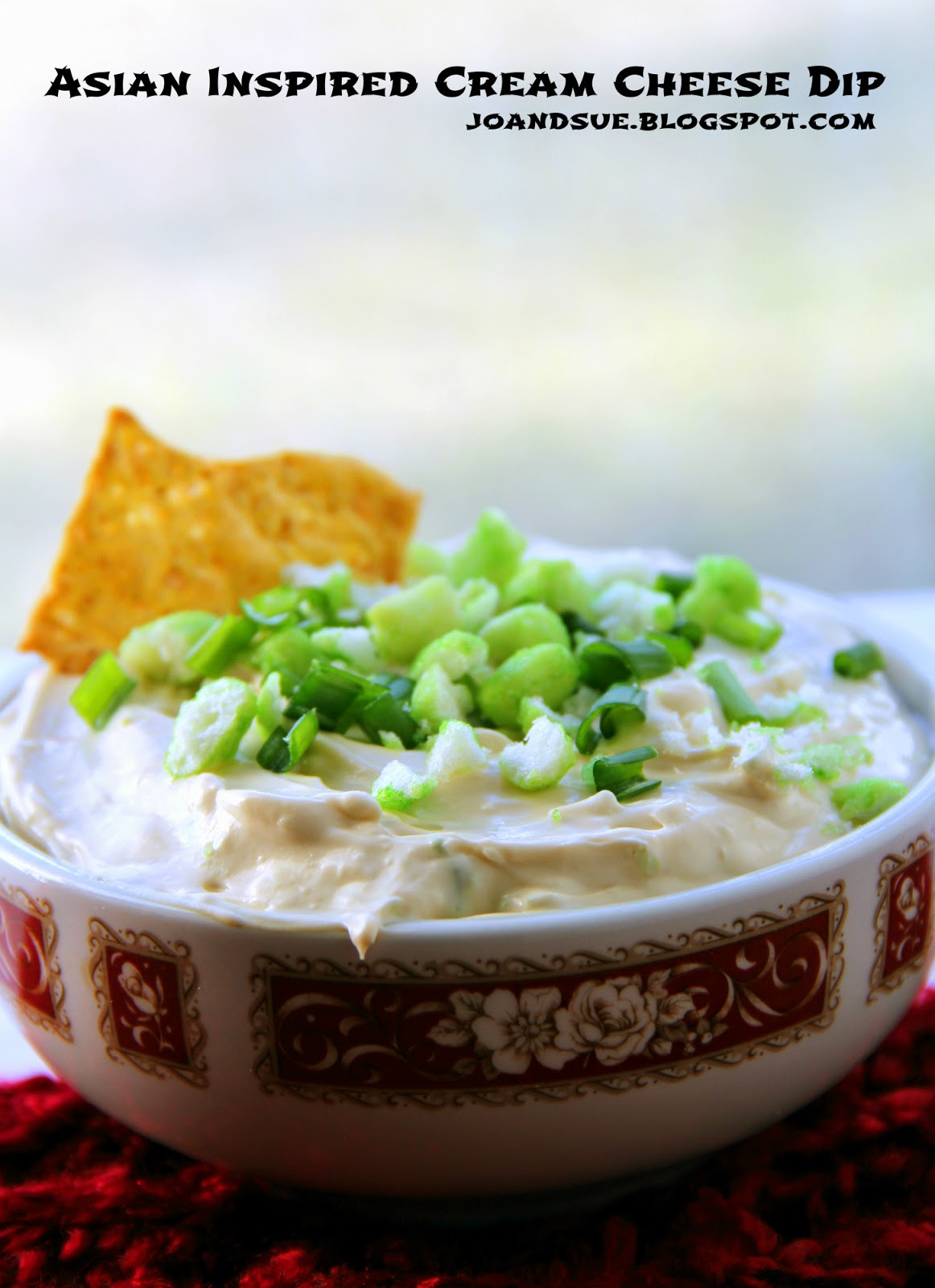 Jo and Sue Asian Inspired Cream Cheese Dip