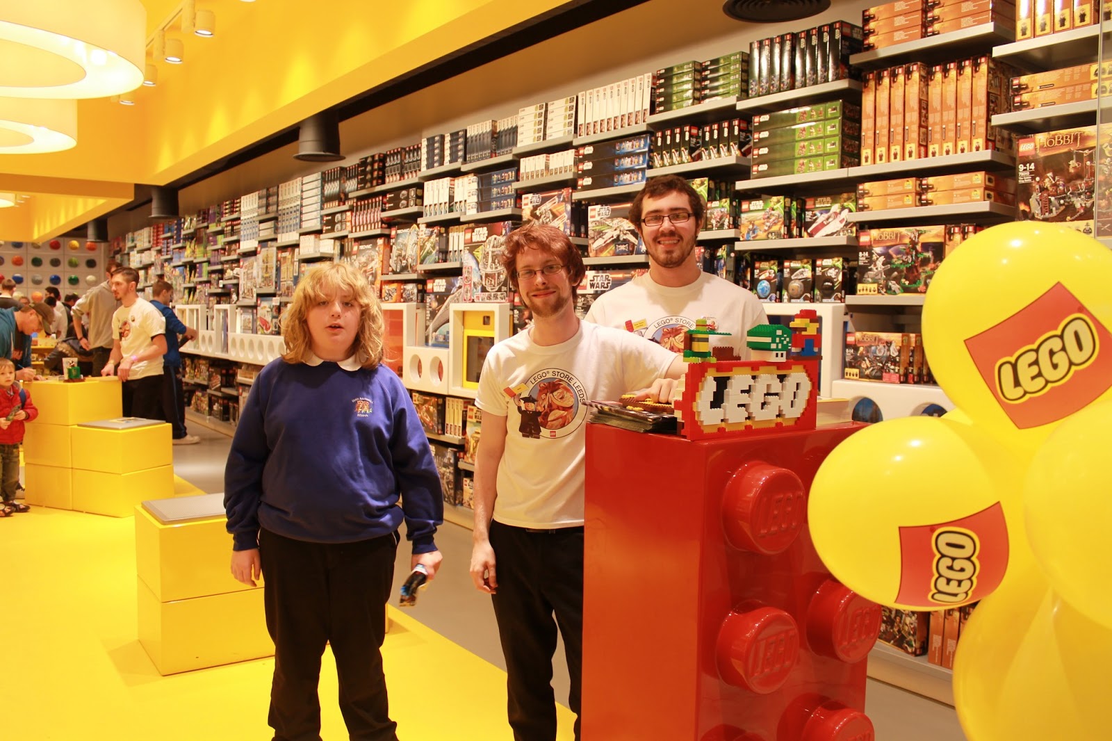 LEGO Store Leeds Trinity Centre U me and the kids