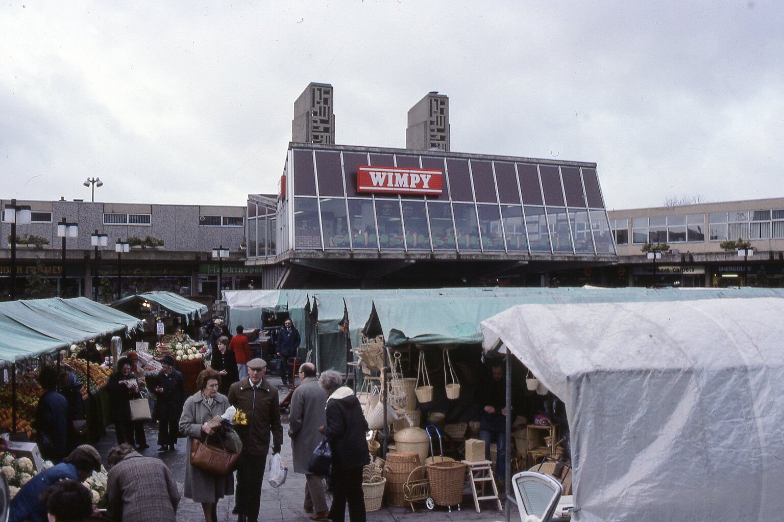Between Channels Friars Square Shopping Precinct, Aylesbury. Part 1.