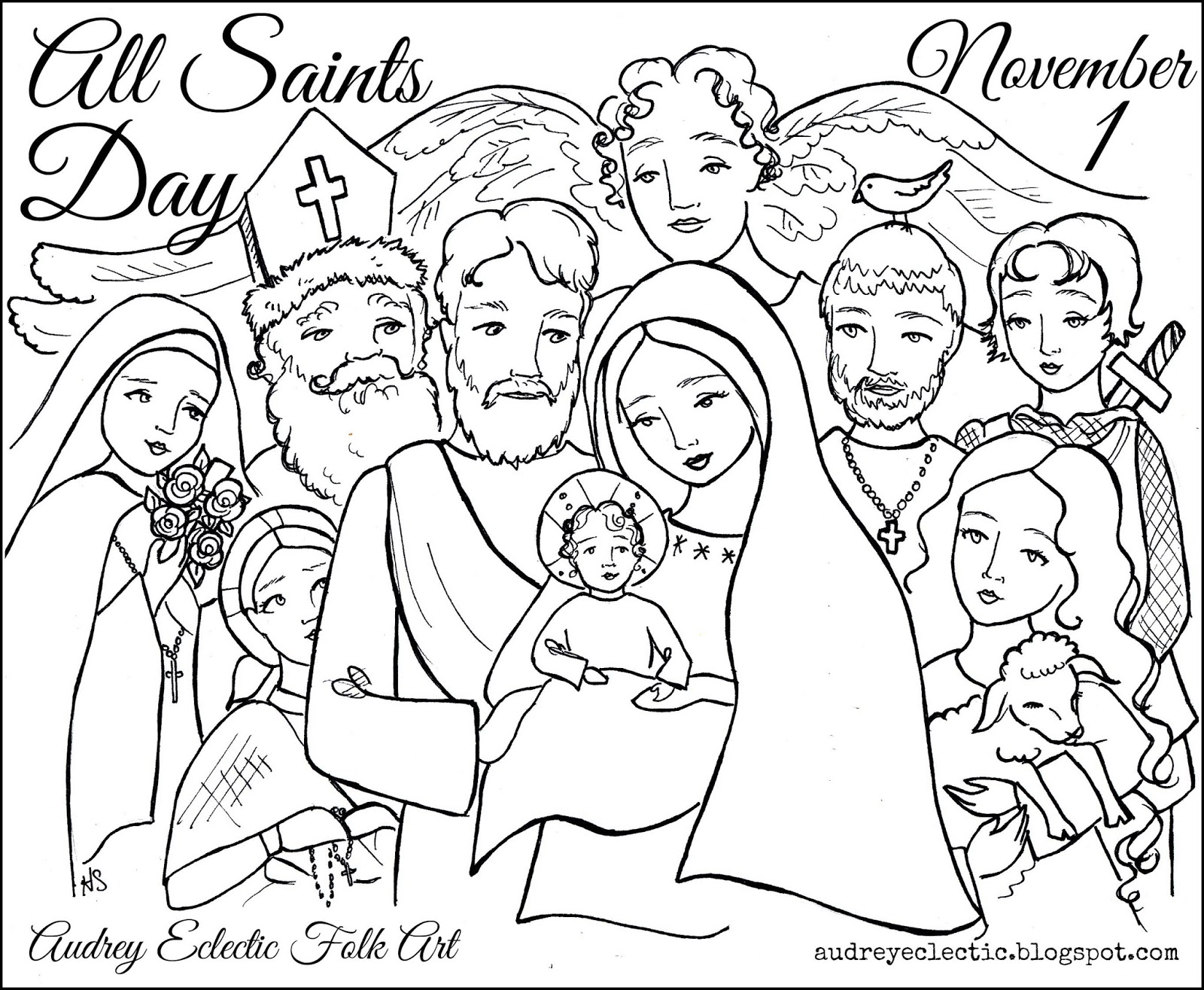 All Saints Day Festivities! - Sleightholm Folk Art