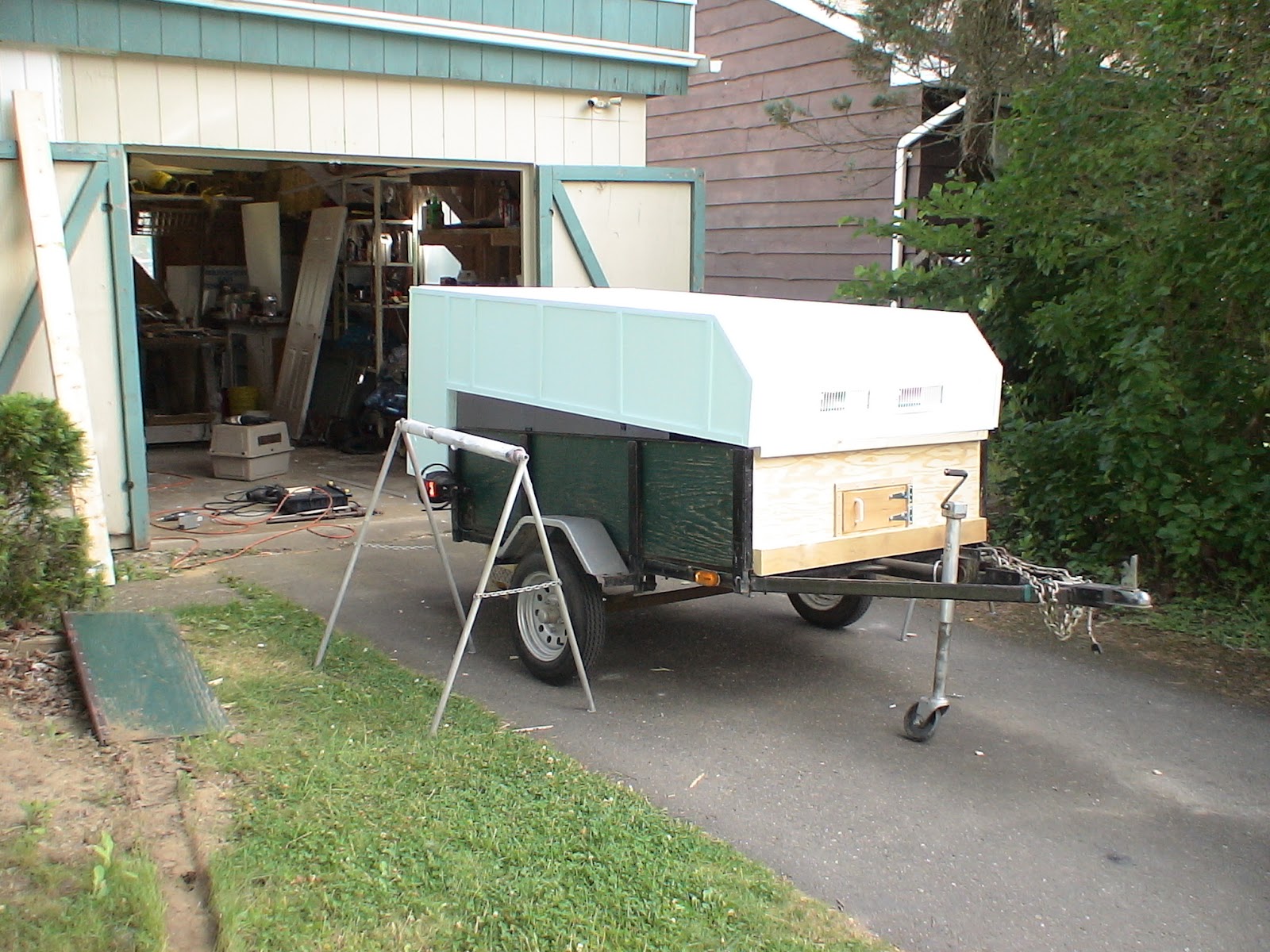 Trailer Canopy Construction 4. JamesMy Life In R/C Flying