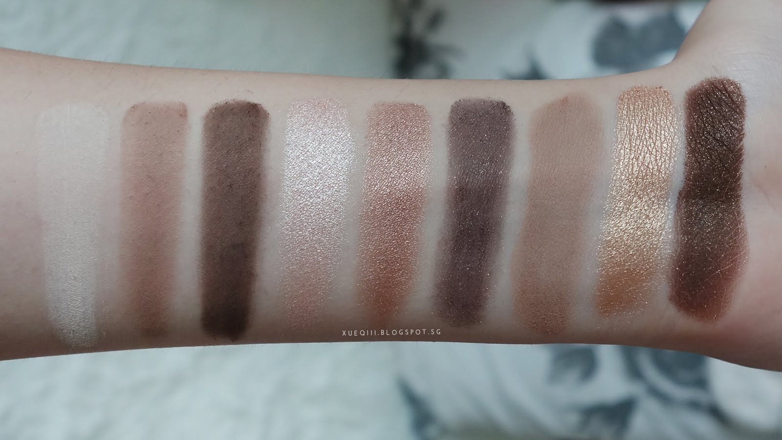 Too Faced Natural Eye Palette Swatches Too Faced Natural Eye Palette Swatches