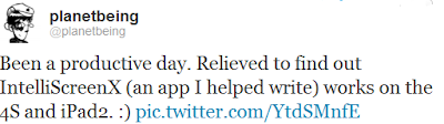 PlanetBeing Jailbreak iPad 2 Confirmation Twitter PlanetBeing Jailbreak iPad 2 Confirmation Twitter