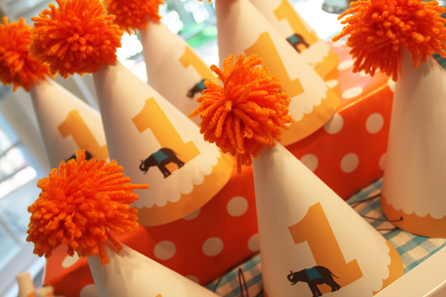 pure joy events tutorial tuesday circus party hat