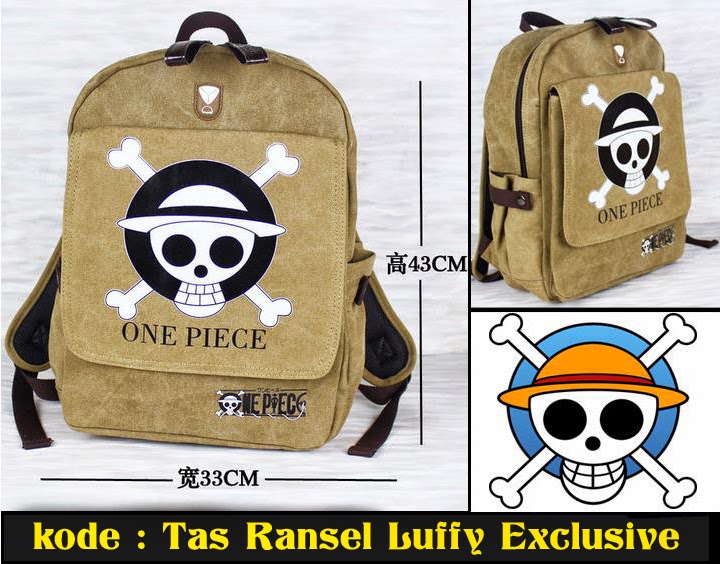 tas ransel monkey d luffy exclusive jual jaket one murah tas ransel monkey d luffy exclusive jual jaket one murah
