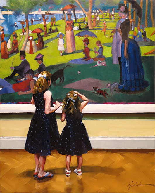 A Painting Today "Their Sunday Best"