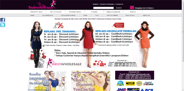 Indo Whole Sale polisi online