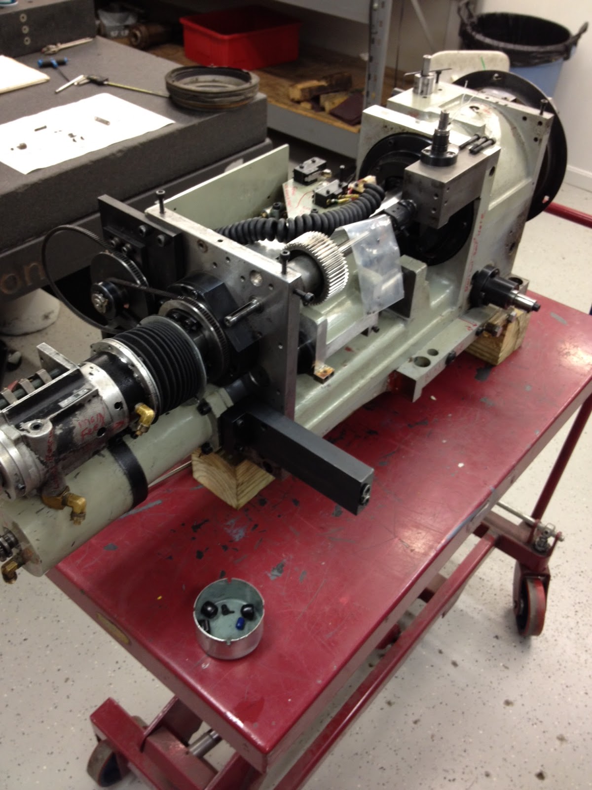 Rebuilding a Complete Jig Grinder Headstock Spindle Rebuild SPS