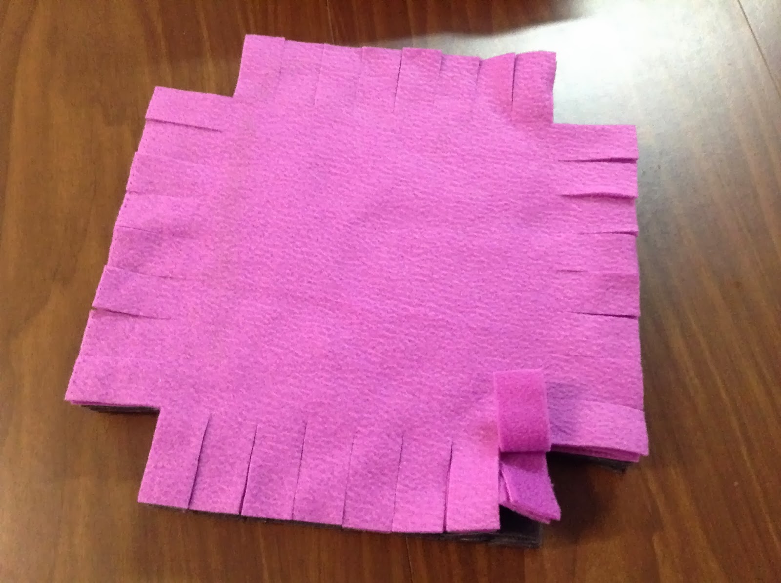 Fleece Blanket with Sewn-in Trim | JOANN