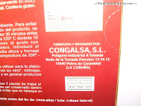 Masa de hojaldre HACENDADO fabricada por CONGALSA