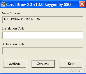 Coreldraw X3 Crack Key With Activation Code Download corel draw x3 keygen serial activation code