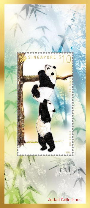 Pandas - Collectors' Sheet with Folder