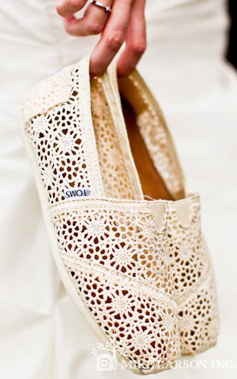 Embroidered Toms Shoes