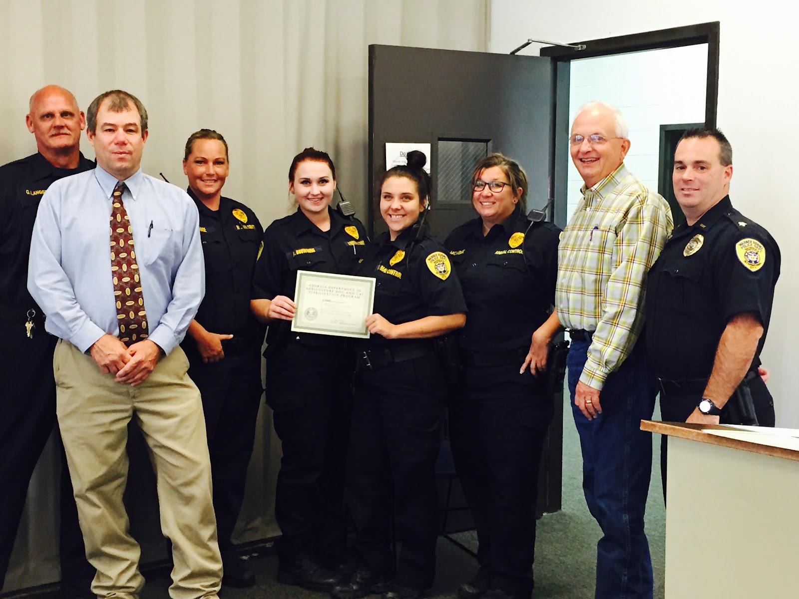 Warner Robins Police Department WRPD Animal Control Receives Grant