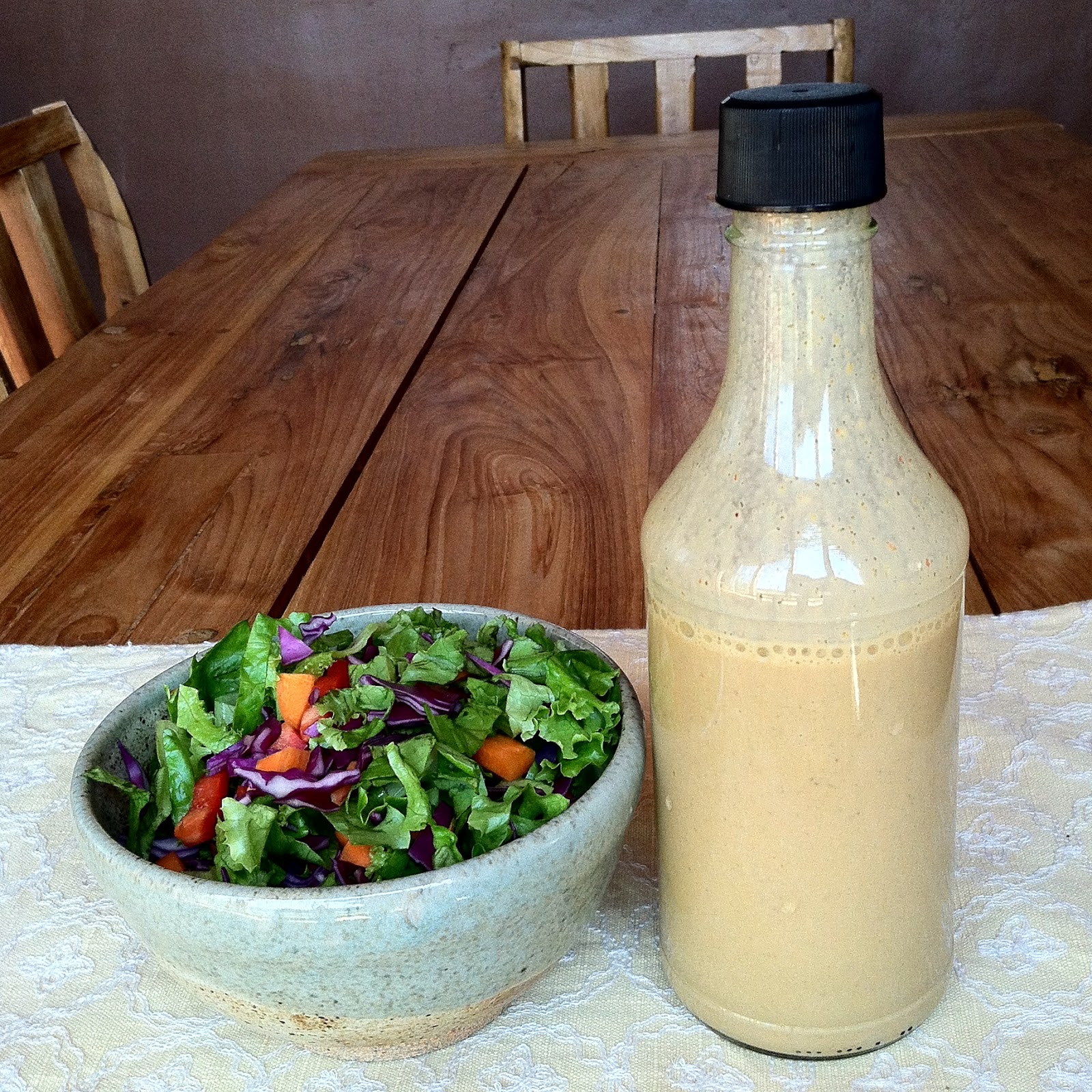 Positively Vegan Kim's Favorite Salad Dressing
