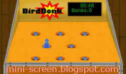 BirdBonk Game: Blackberry Playbook Interface