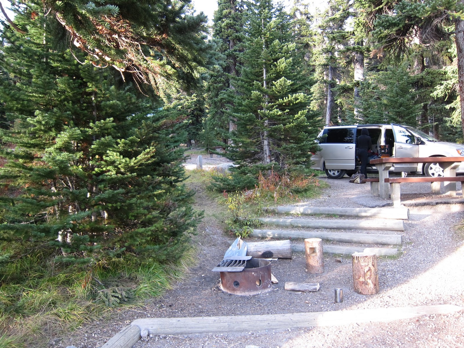 Camper Umo's Campground Reviews Review Columbia Icefield Campground