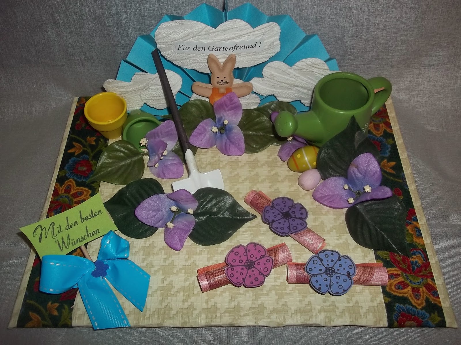 Reginabastelt Vielen Dank Fur Die Blumen