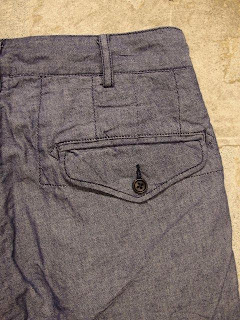 Engineered Garments Ghurka Short in Blue Dungaree Cloth Spring/Summer 2015 SUNRISE MARKET