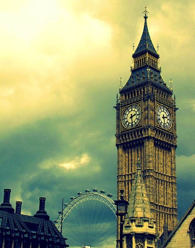 big ben london eye picture