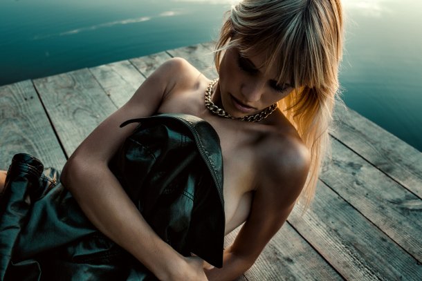 Jörg Billwitz fotografia mulheres modelos sensuais fashion nsfw loira Bianca peitos