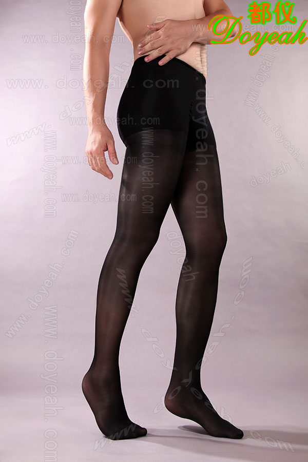 Hosiery For Men Doyeah footed men's support tights more images