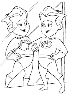 The Incredible Coloring Pages