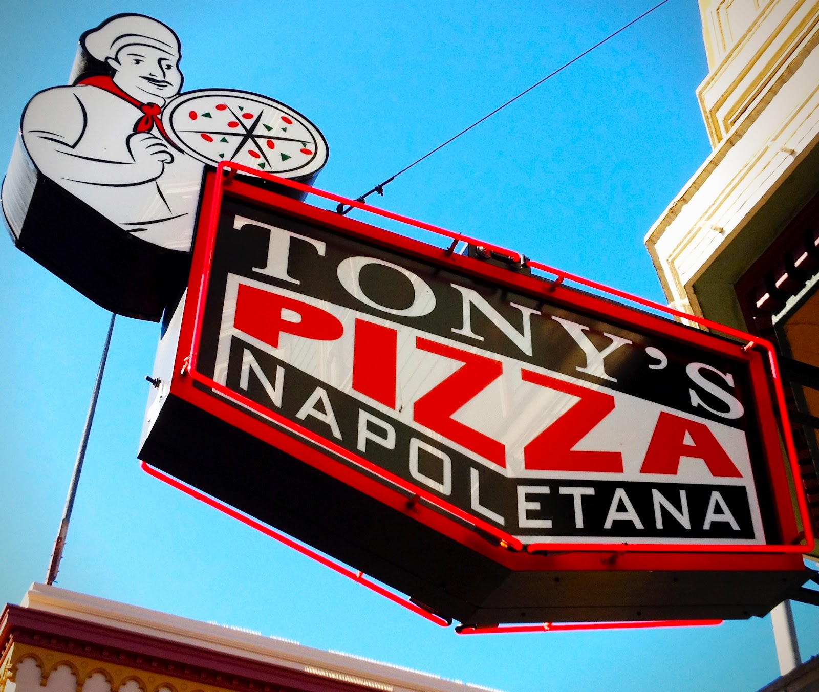 T is for Tony's Pizza Napoletana {Restaurant Review}