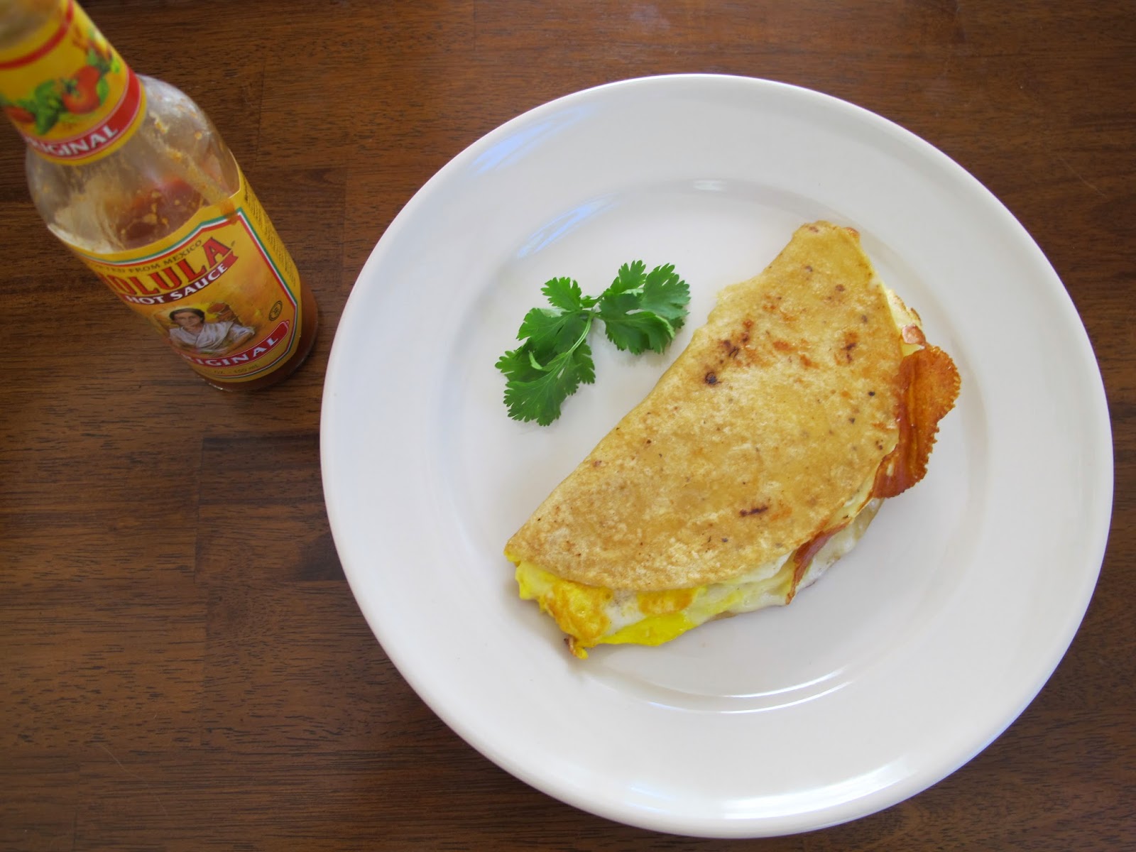 Kitchen Sink Diaries Breakfast Quesadilla For One