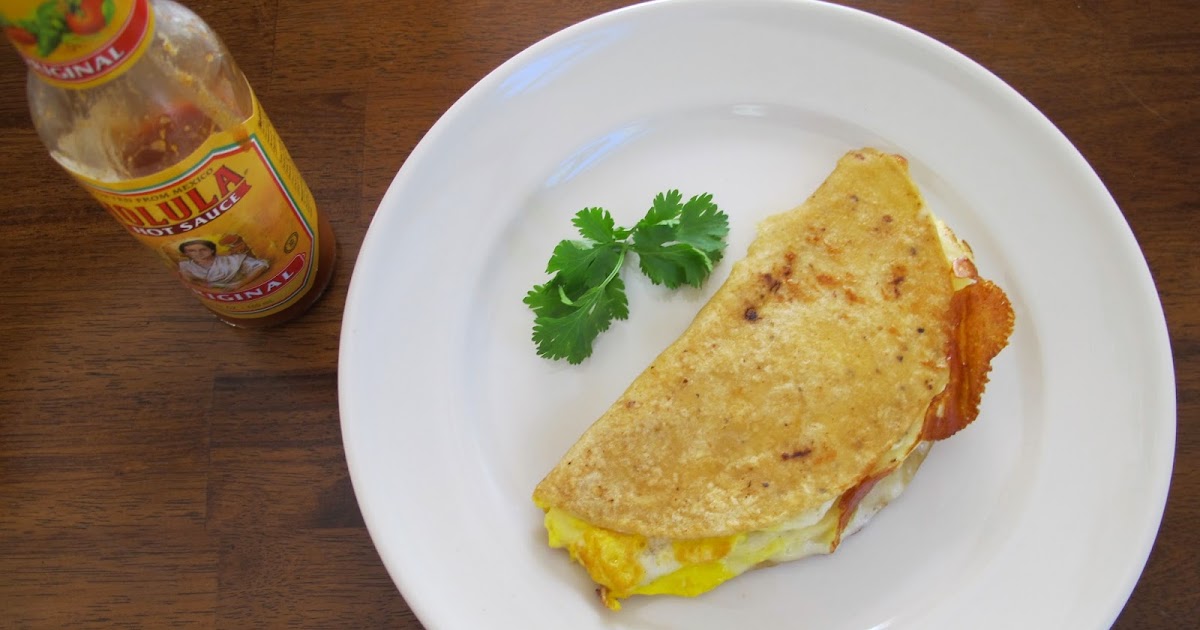 Kitchen Sink Diaries Breakfast Quesadilla For One