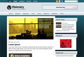Visionary Blogger Template