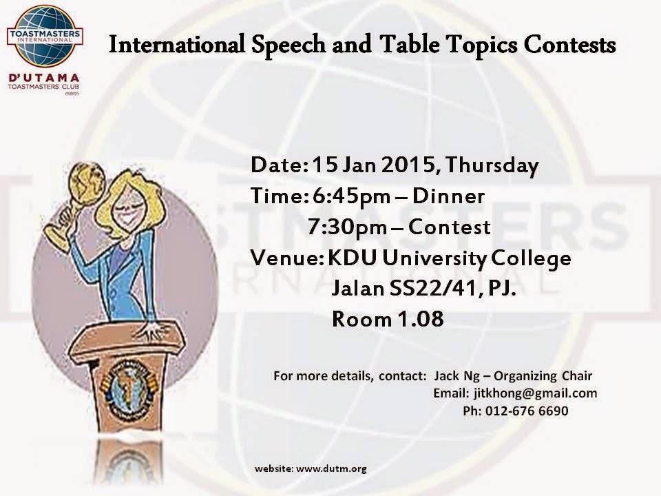 dutama toastmasters club 5912 international speech and table toastmasters contest flyer template