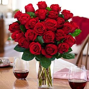 Mothers day flowers Two Dozen Red Roses