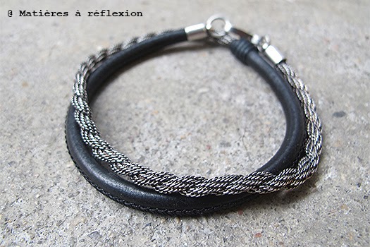 Bracelet deux tours en laiton de Orner