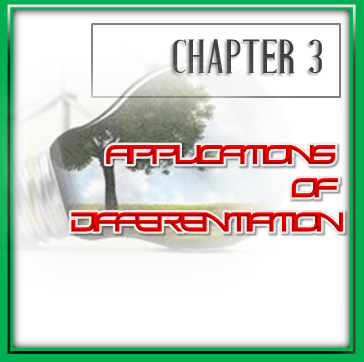 Chapter 3 : APPLICATIONS OF DIFFERENTIATION Engineering Mathematics 2 (BA201) math2ever