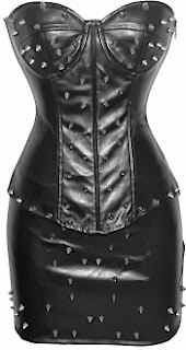 Spiked Corset and Skirt
