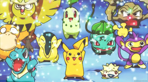 Todos os pokemons que evoluem com felicida.