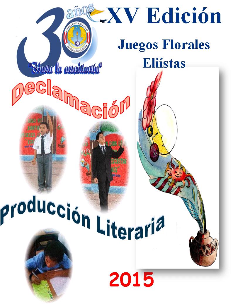 JUEGOS FLORALES 2015-DECLAMACIÓN