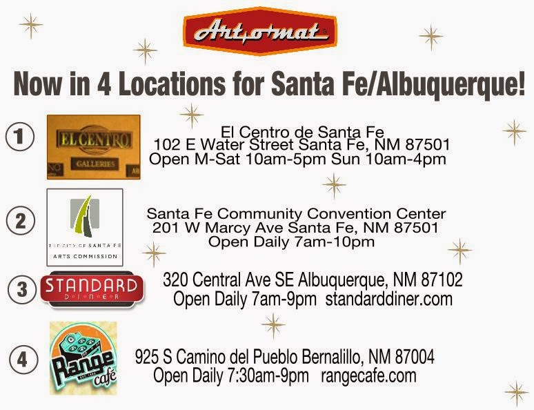 Art*o*mat® in Northern New Mexico Art*o*mat® Is Now In 4 Locations For