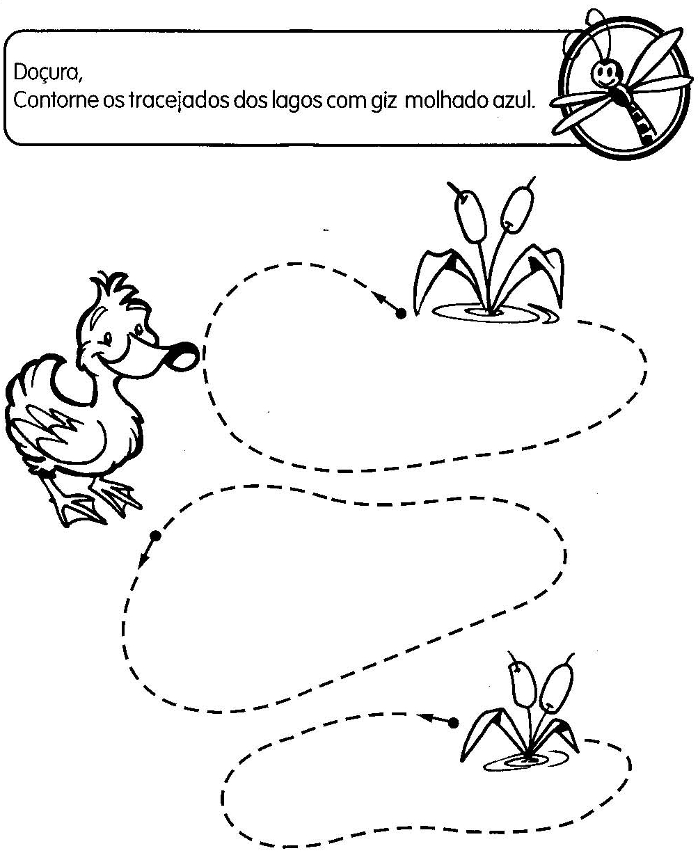 Tracejado Para Maternal Cantinho Educador Infantil Tracejado Para Maternal Cantinho Educador Infantil