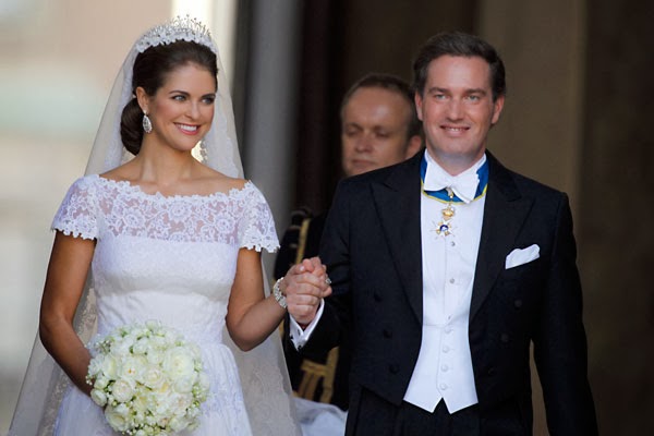 Matrimonio Magadalena de Suecia y Christopher O'Neill