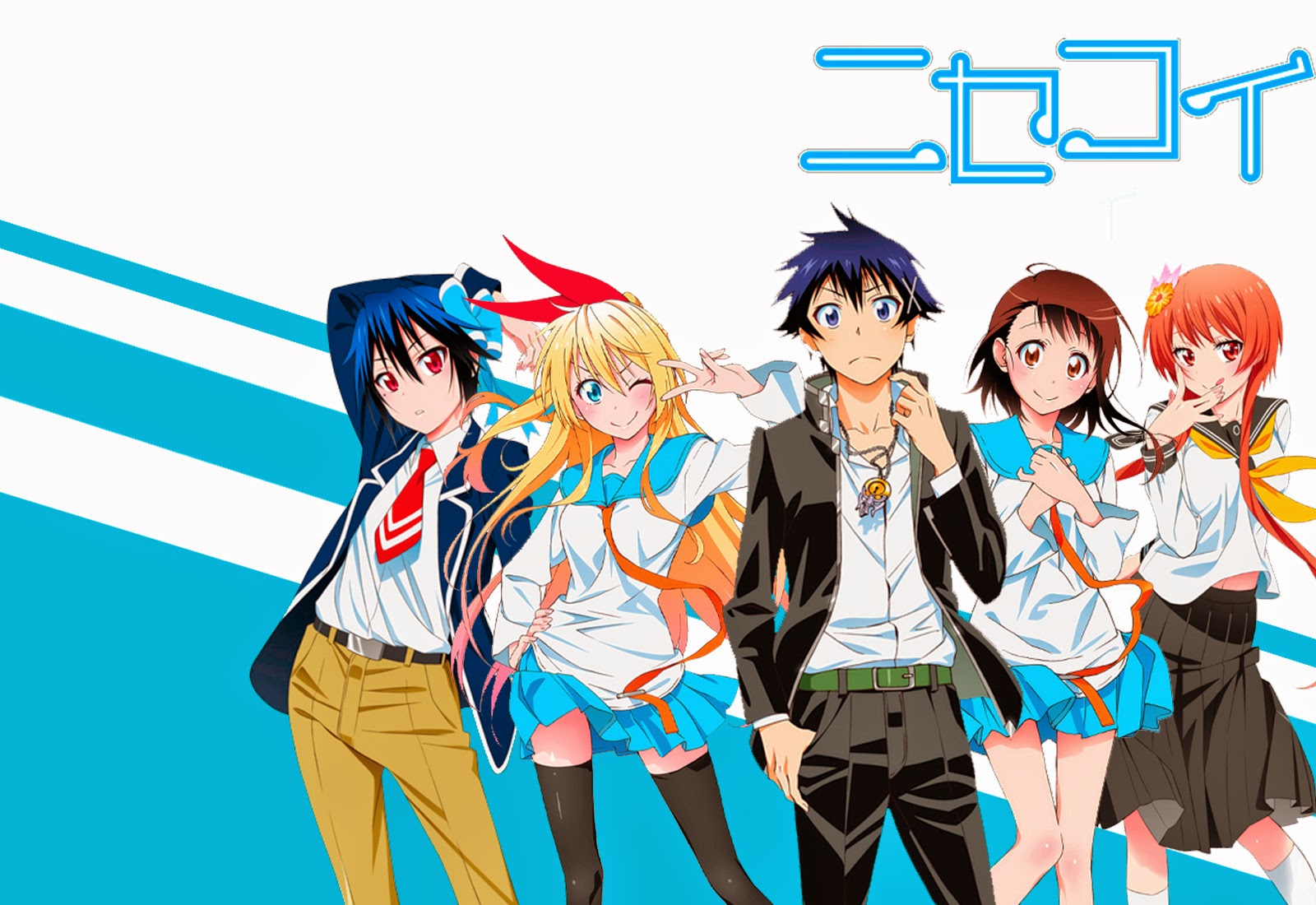 Anime الحلقة 5 من الانمي الرومانسي الحب المزيف 5 Nisekoi Epi
